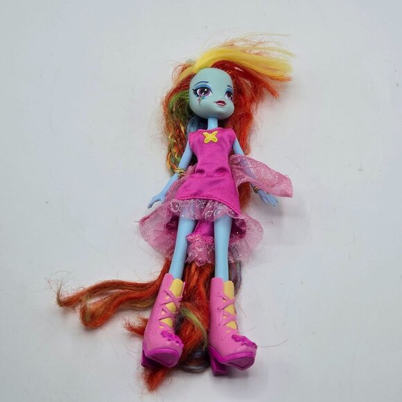 My Little Pony Equestria Girls Rainbow Dash Doll With Dress & Boots - Picture 3 of 6